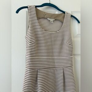 Banana Republic Sleeveless Striped Dress
